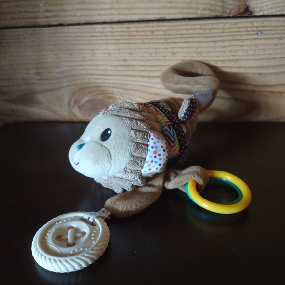 Infantino Go Gaga Musical Pull Down Plush Baby Stroller Toy Infant - Picture 4 of 8